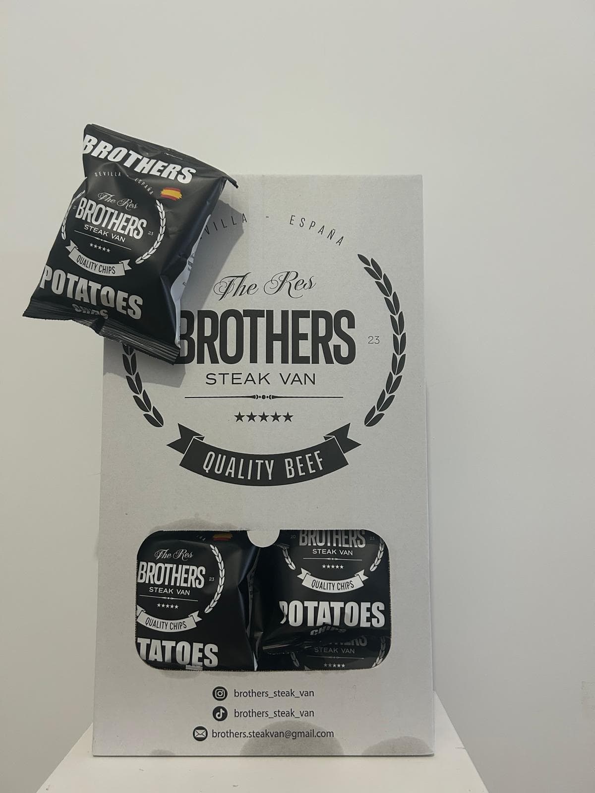 Brothers Steak Van en evento
